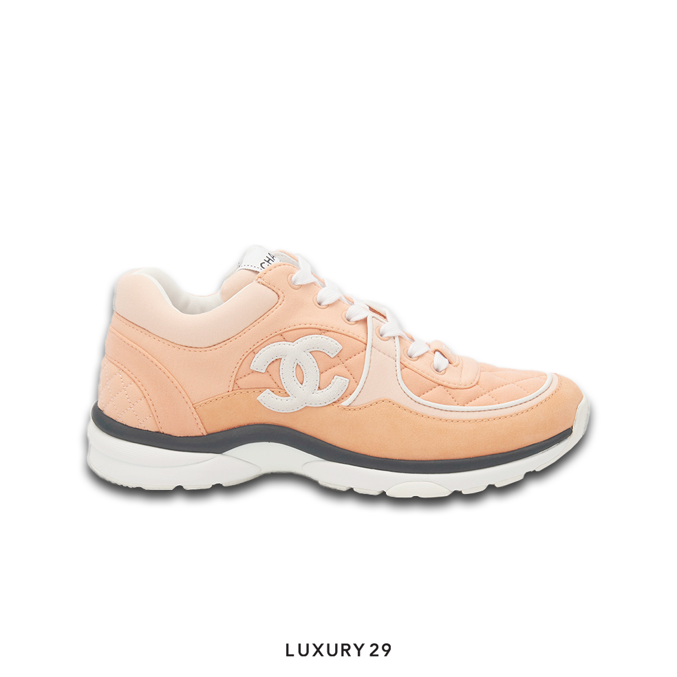 Chanel best sale trainers orange