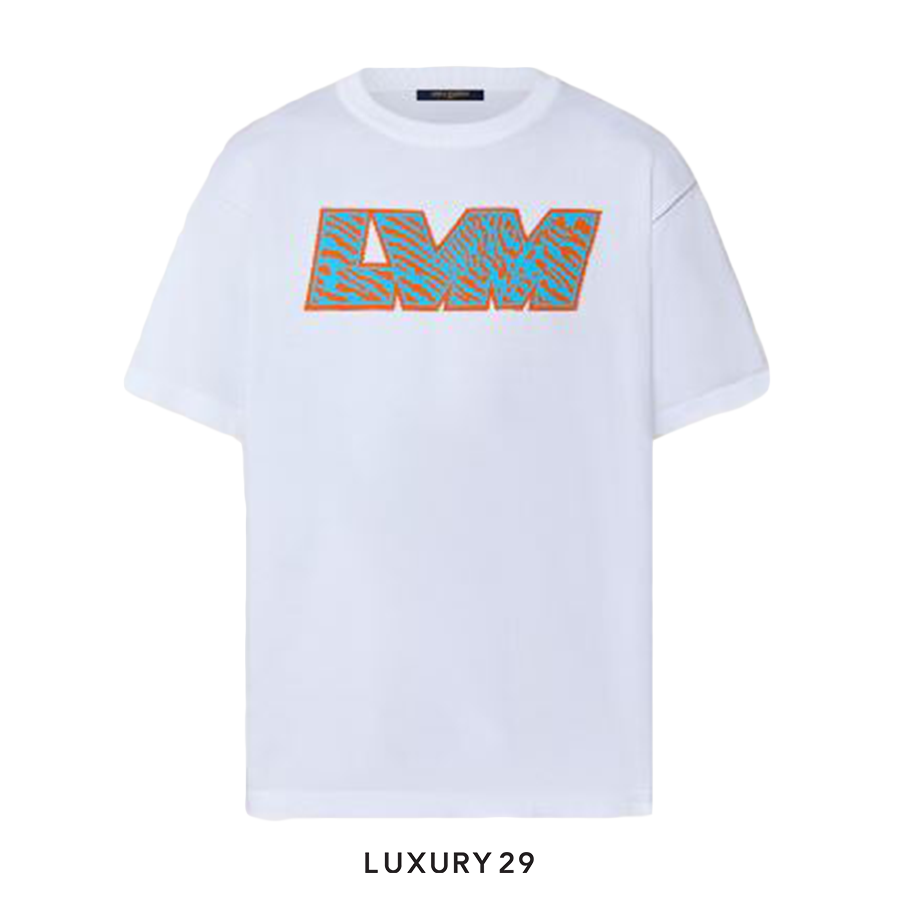 Louis Vuitton LV Short-Sleeved Cotton Crewneck