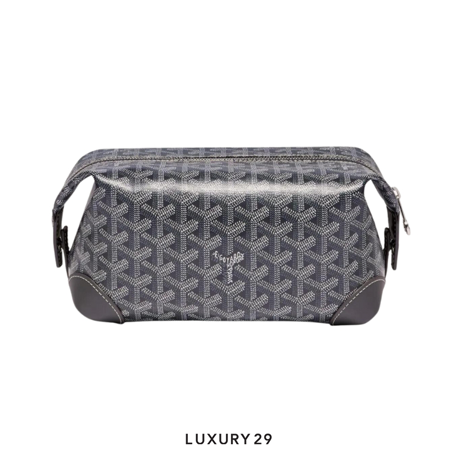 在庫わずか★送料込【GOYARD】Bowling 25 ホワイト Toiletry Bag Boeing 25 Trousse Toiletry Bag (White) – THE-ECHELON
