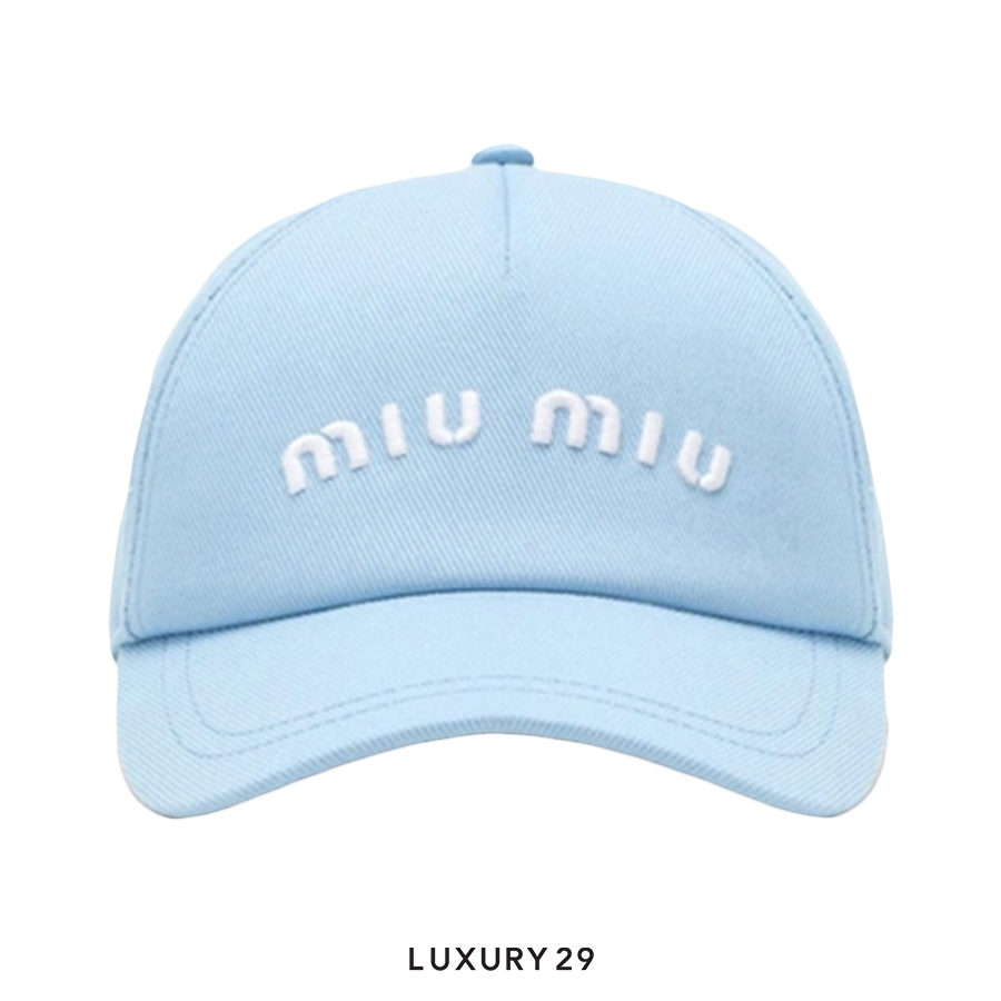 【Miu Miu】Drill ロゴ キャップ（送料込み） DisplayProductImage?pid=