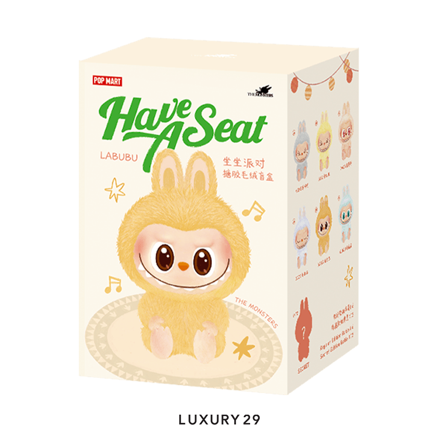 アイドル THE MONSTERSHave a Seat 1box THE MONSTERS - Have a Seat Vinyl Plush Blind Box – POP