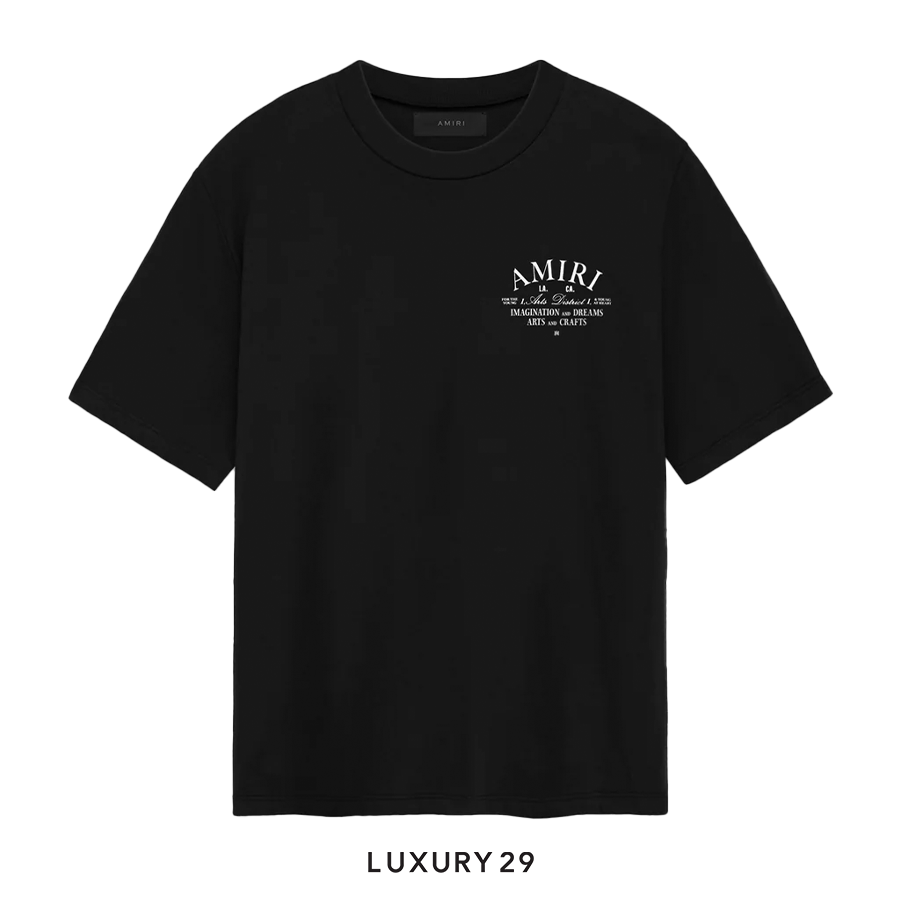 関税込★【AMIRI】ハリウッド・ライツTシャツ AMIRI Hollywood T-shirt | Black | FARFETCH