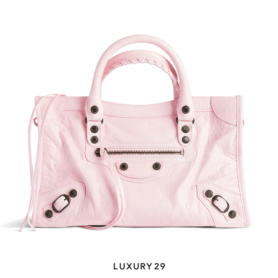 BALENCIAGA ibiza small ピンク BALENCIAGA Small Ibiza Basket bag in Pink | COCOON