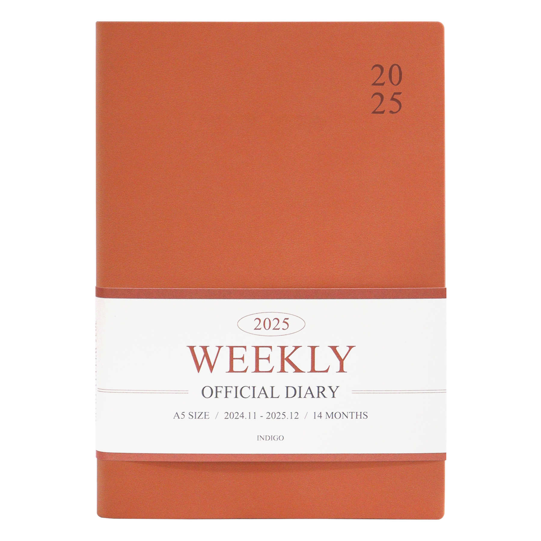 2025 Official A5 Weekly Diary