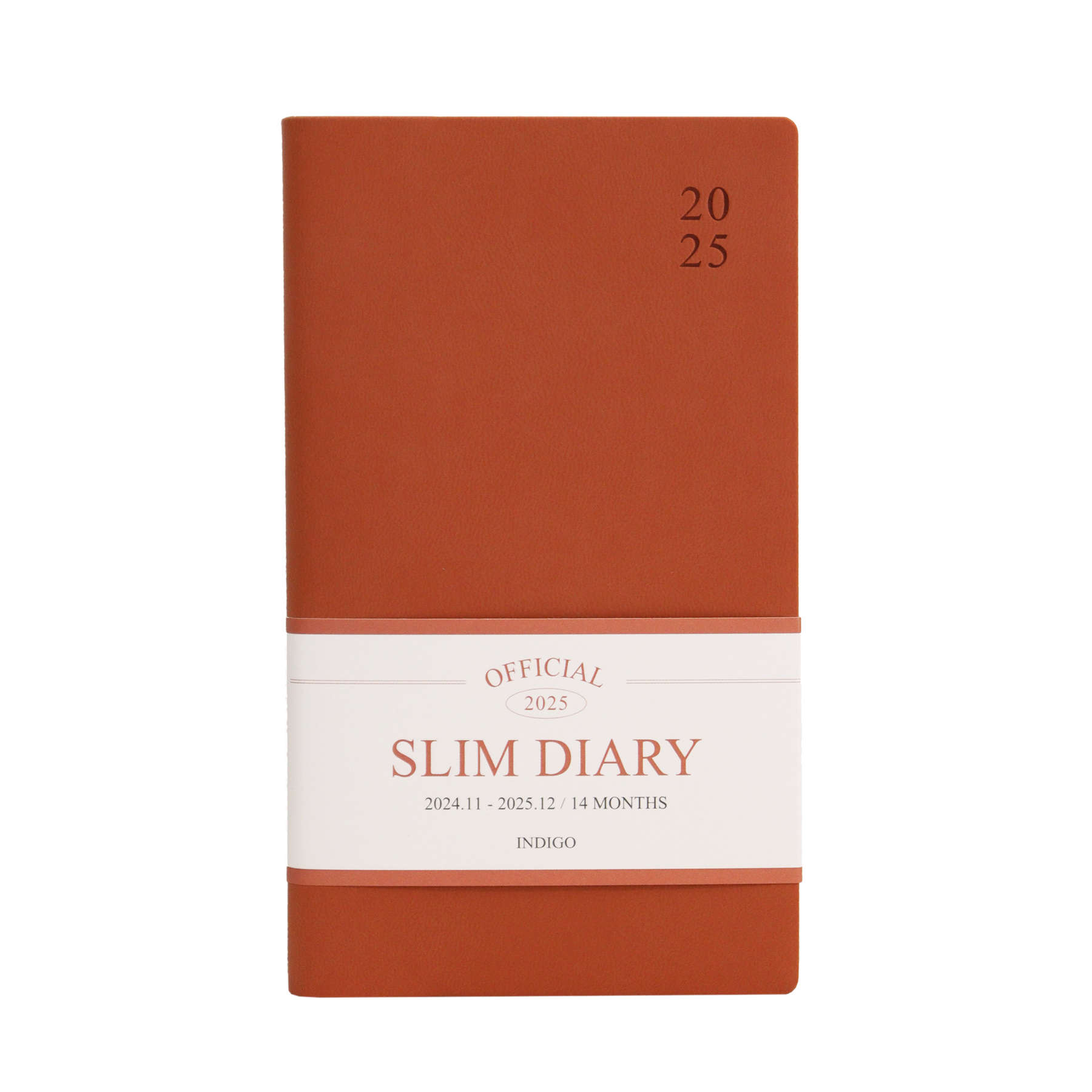 2025 Official Slim Monthly Diary