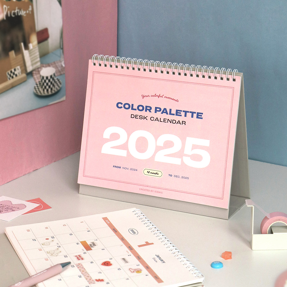 2025 Palette Calendar