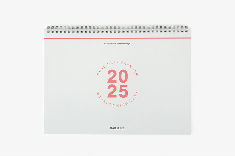 2025 Dual Desk Planner