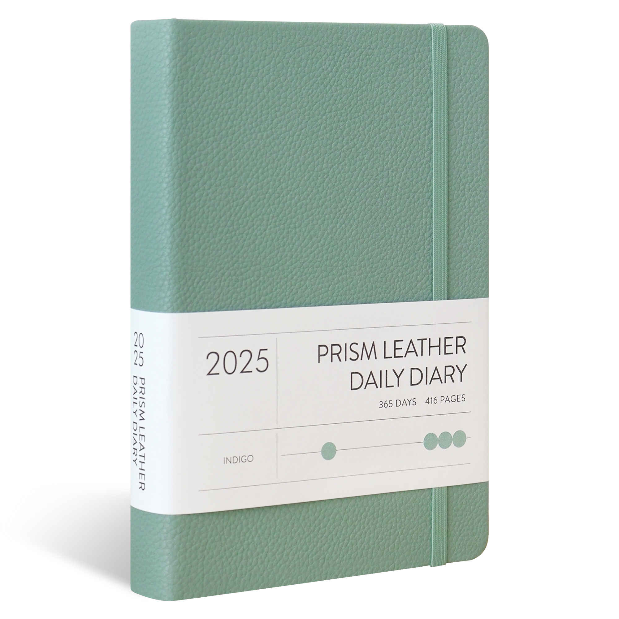 2025 PRISM LEATHER B6 DAILY DIARY