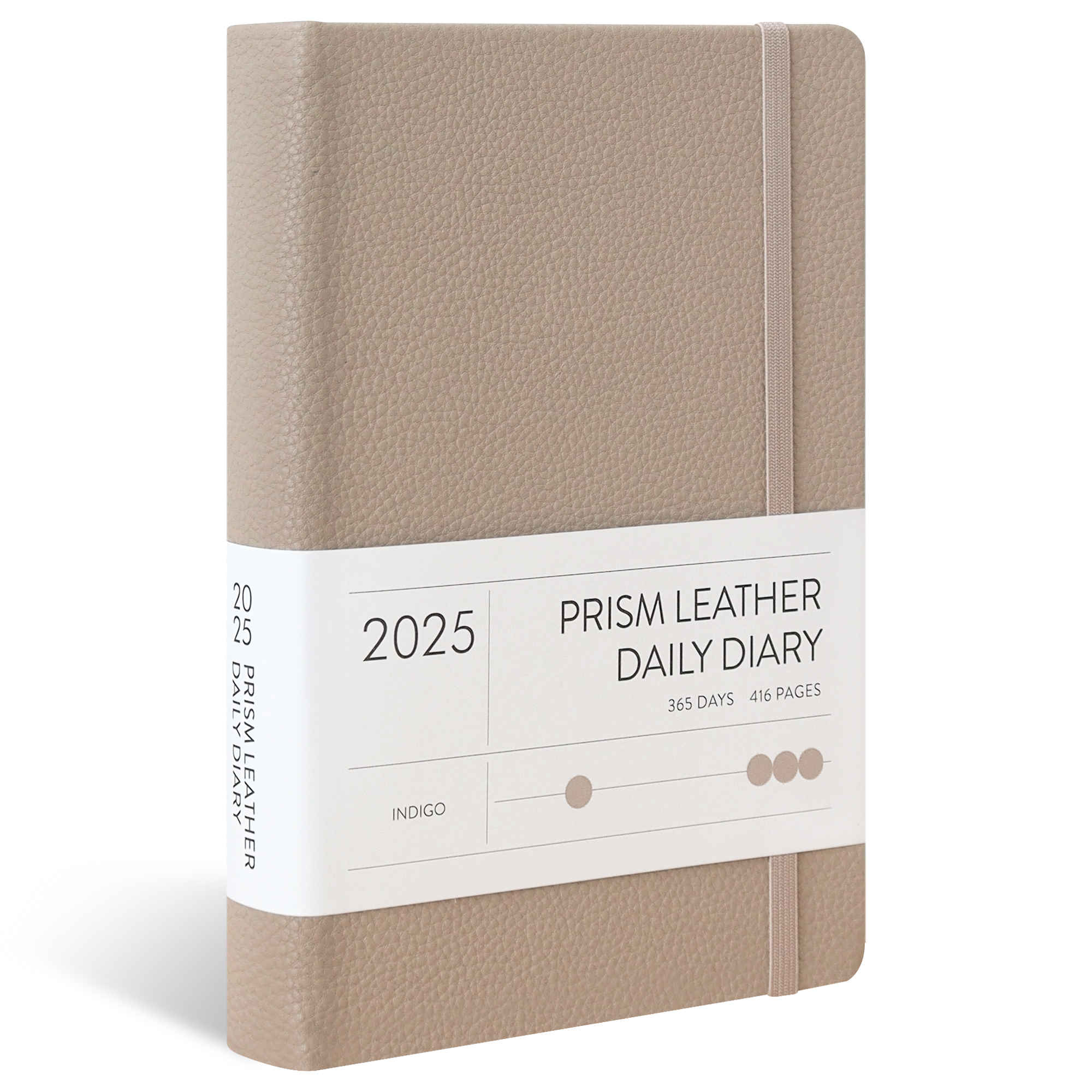 2025 PRISM LEATHER B6 DAILY DIARY