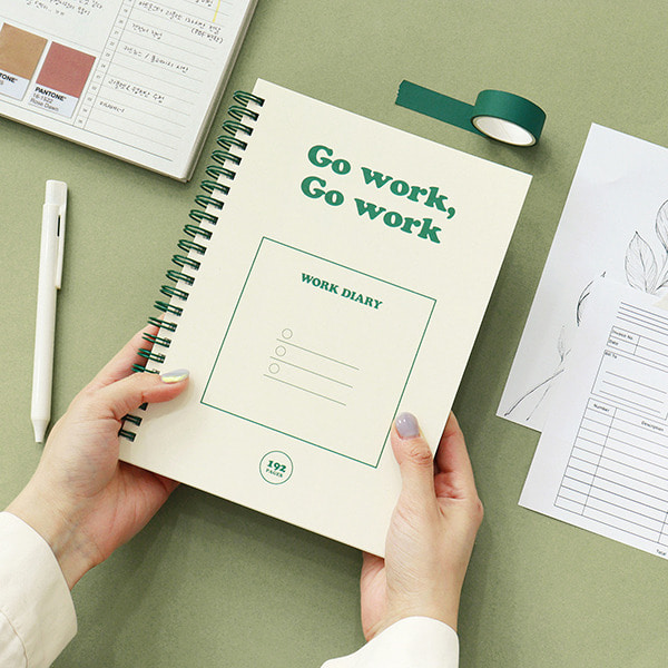 Basic A5 Work Diary