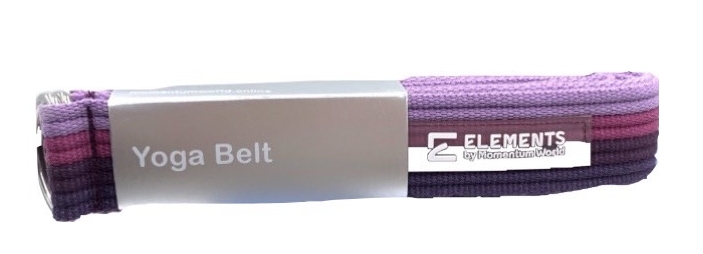 Elements Yoga Belt | Purple Rainbow