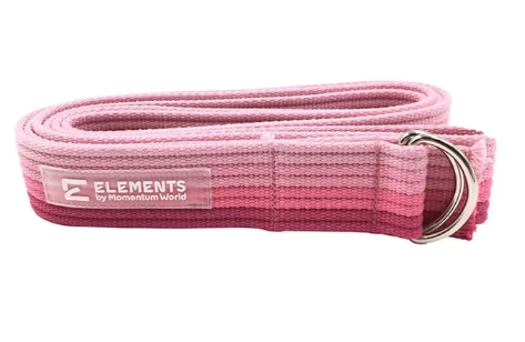 Elements Yoga Belt | Pink Rainbow