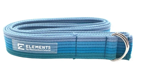 Elements Yoga Belt | Blue Rainbow