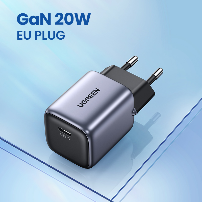 UGREEN หัวชาร์จเร็ว 20 - 45W GaN Tech หัวชาร์จ Type C 1-2 Port หัวปลั๊กแบบพับได้