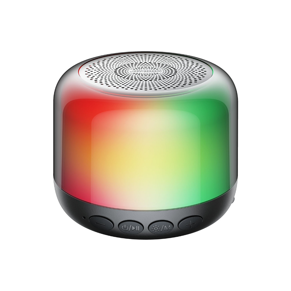 Joyroom รุ่น JR-ML03 Transparent RGB Wireless Speaker-black ลำโพงไร้สาย RGB โปร่งใส