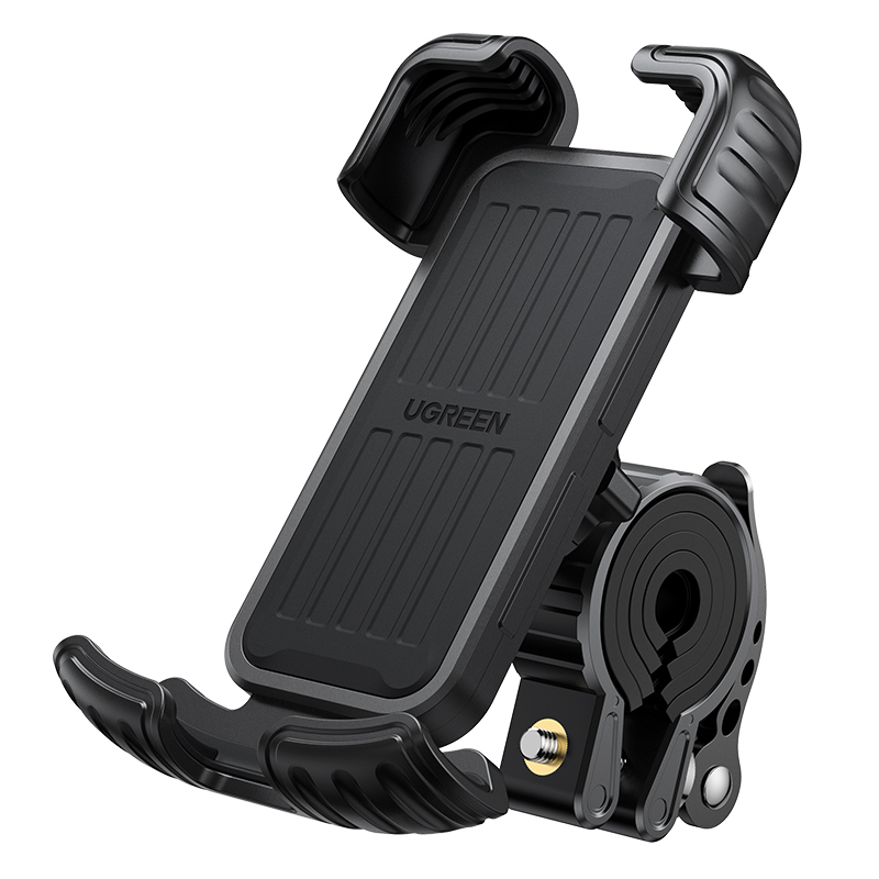 UGREEN Bike Phone Mount ที่วางโทรศัพท์สำหรับมอเตอร์ไซค์และจักรยาน วัสดุทนทานและปลอดภัย สี (Black)  รุ่น 60548