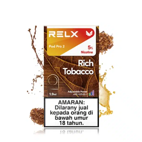 Relx Infinity Pro 2 Single Pod (Rich Tobacco (Tobacco) - ยาสูบเข้มข้น)