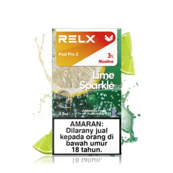 Relx Infinity Pro 2 Single Pod (Lime Sparkle - สไปร์ทมะนาว)