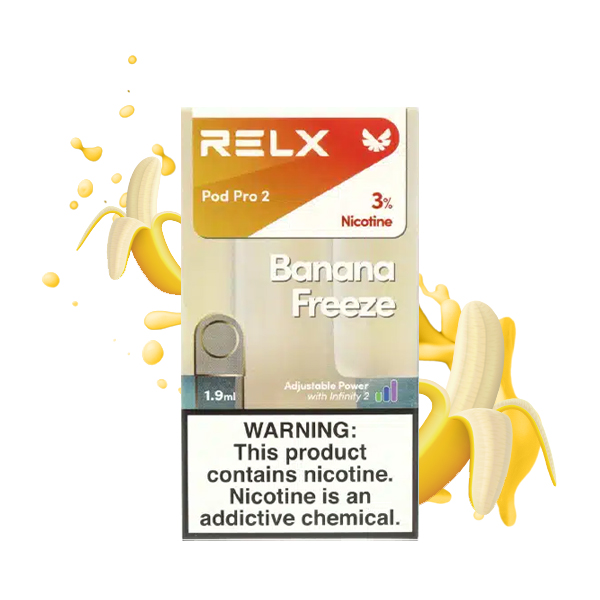 Relx Infinity Pro 2 Single Pod (Banana Freeze - กล้วยฟรีซ)