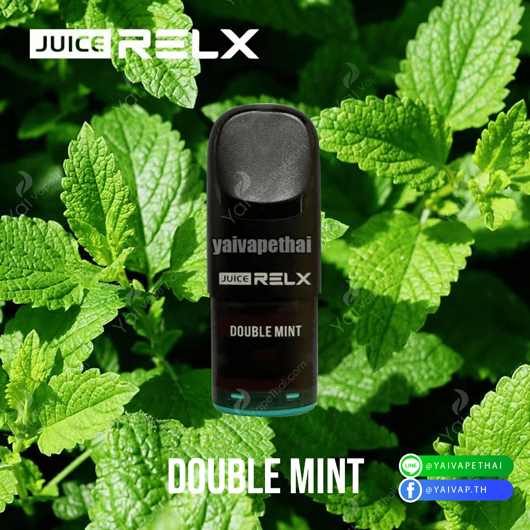 หัวพอต Relx juice(Green)(Double mint)