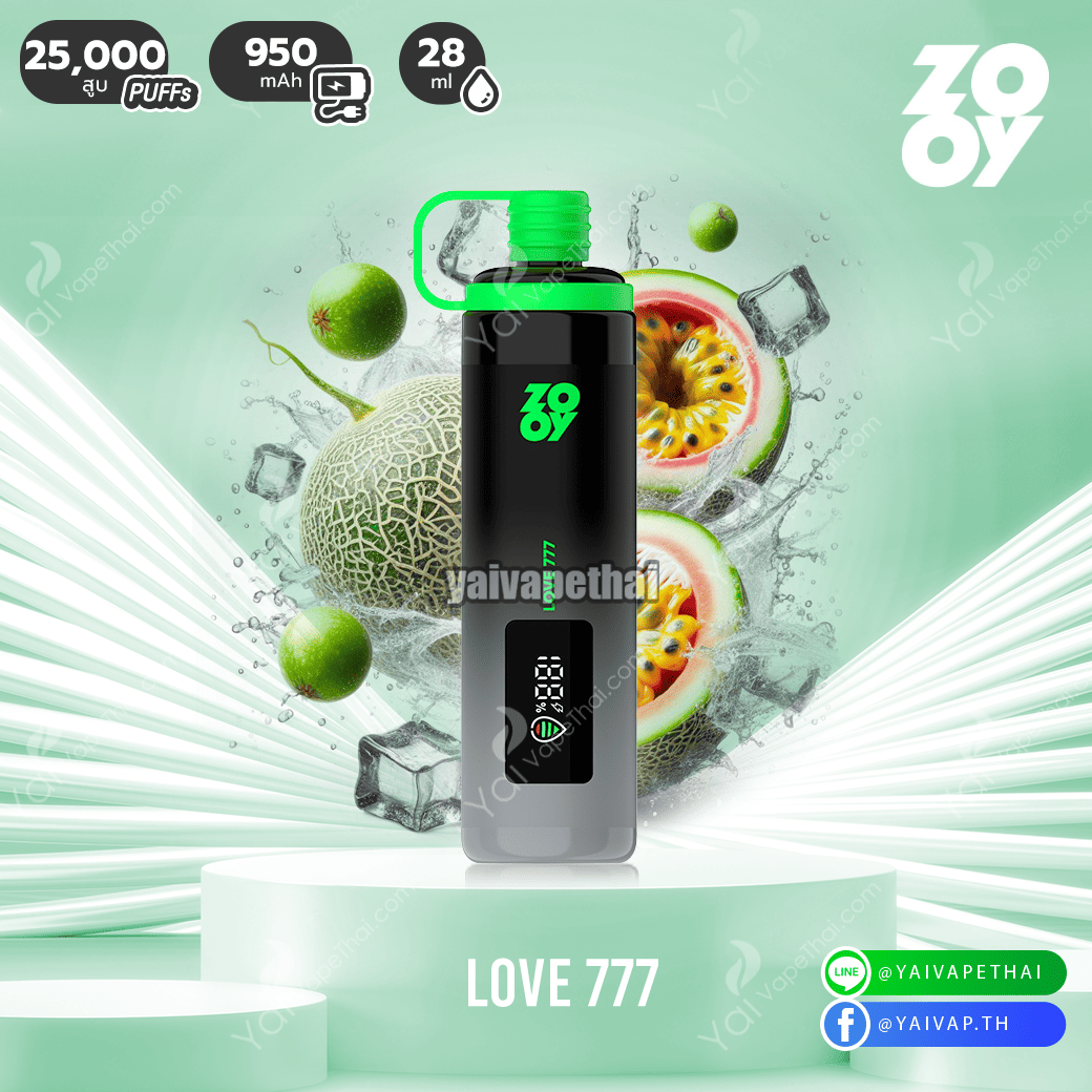 ZOOY 25000 PUFFS(ผลไม้รวม)