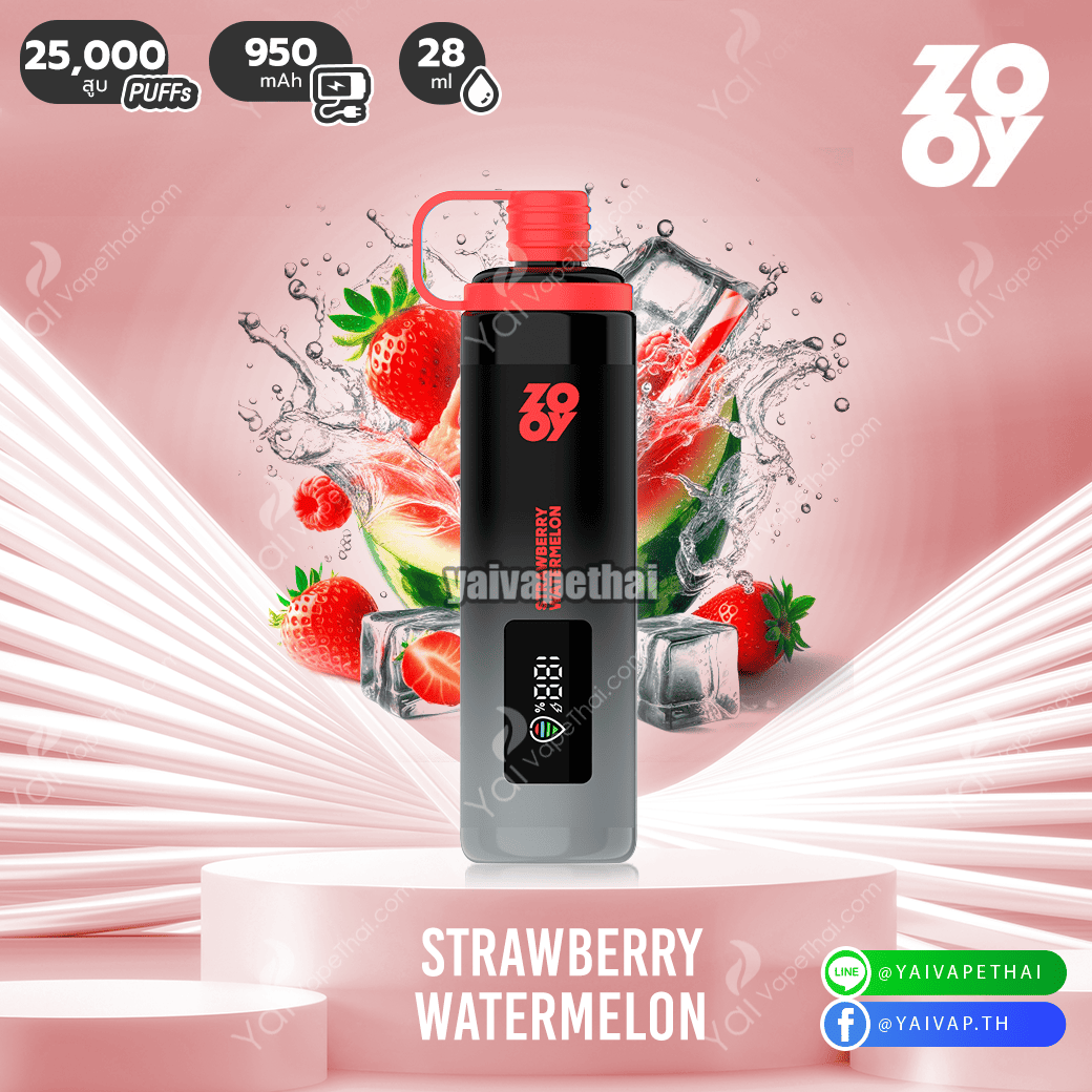 ZOOY 25000 PUFFS(สตอแตงโม)