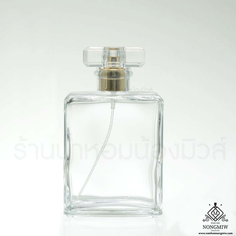 ขวดโคโค่ใส ฝาทอง 100 ML.