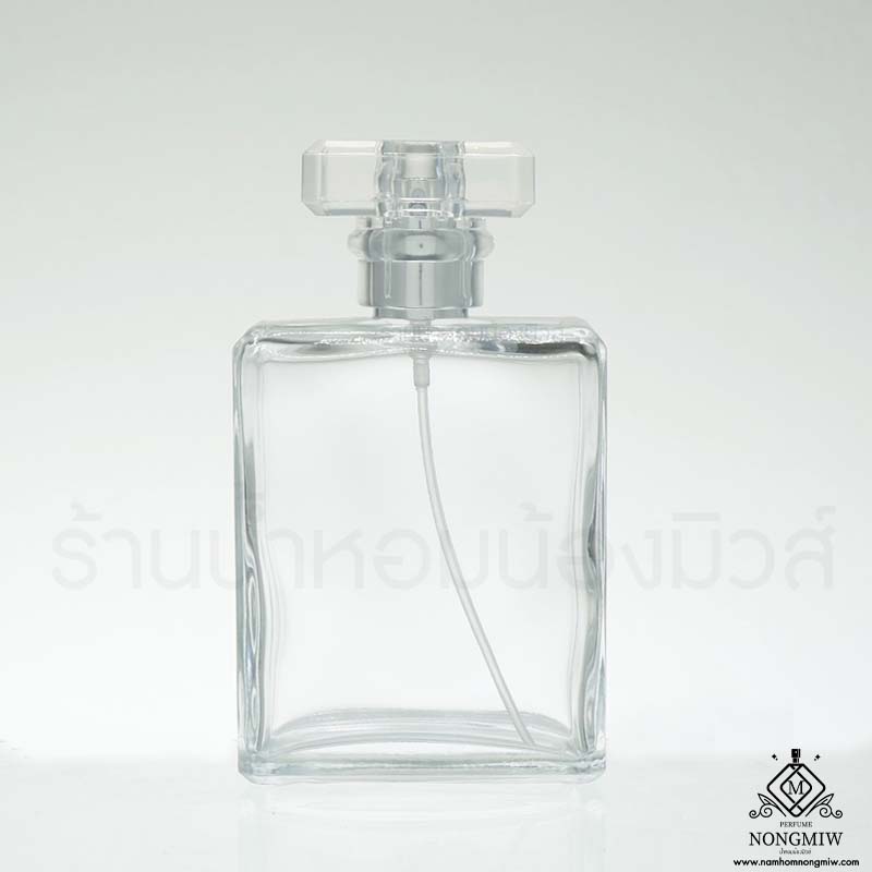 ขวดโคโค่ใส ฝาเงิน 100 ML.