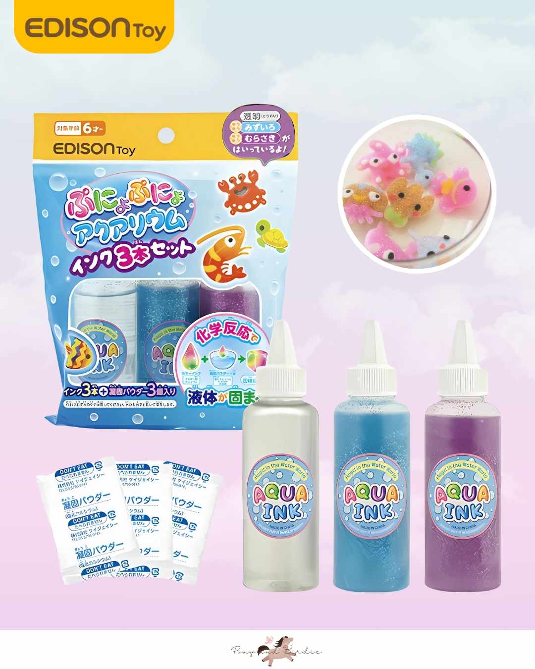 Edison Blue Purple Clear 