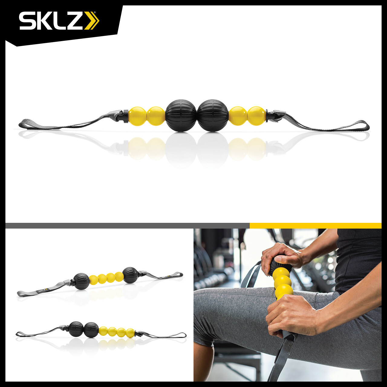 SKLZ Massage Roller (Accu Roller) ลูกกลิ้งนวดคลายกล้ามเนื้อ