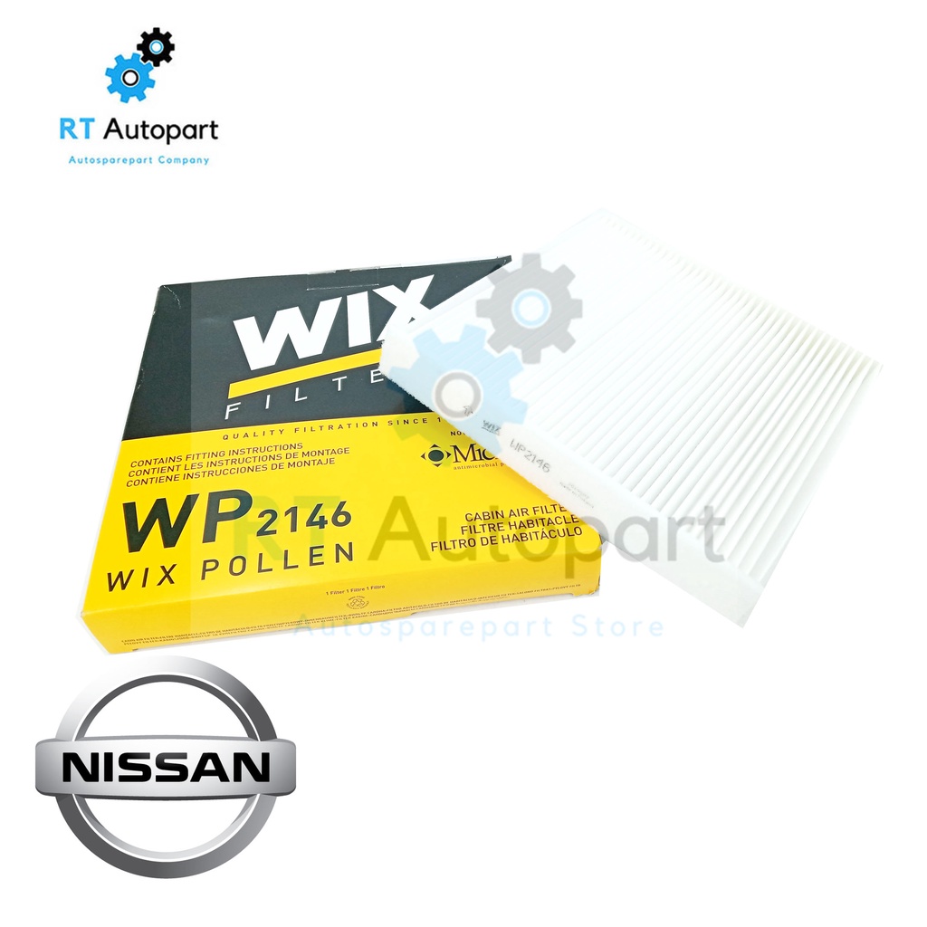 WIX กรองแอร์ Nissan Navara NP300 ปี15-20 / กรองแอร์ NP300 / WP2146