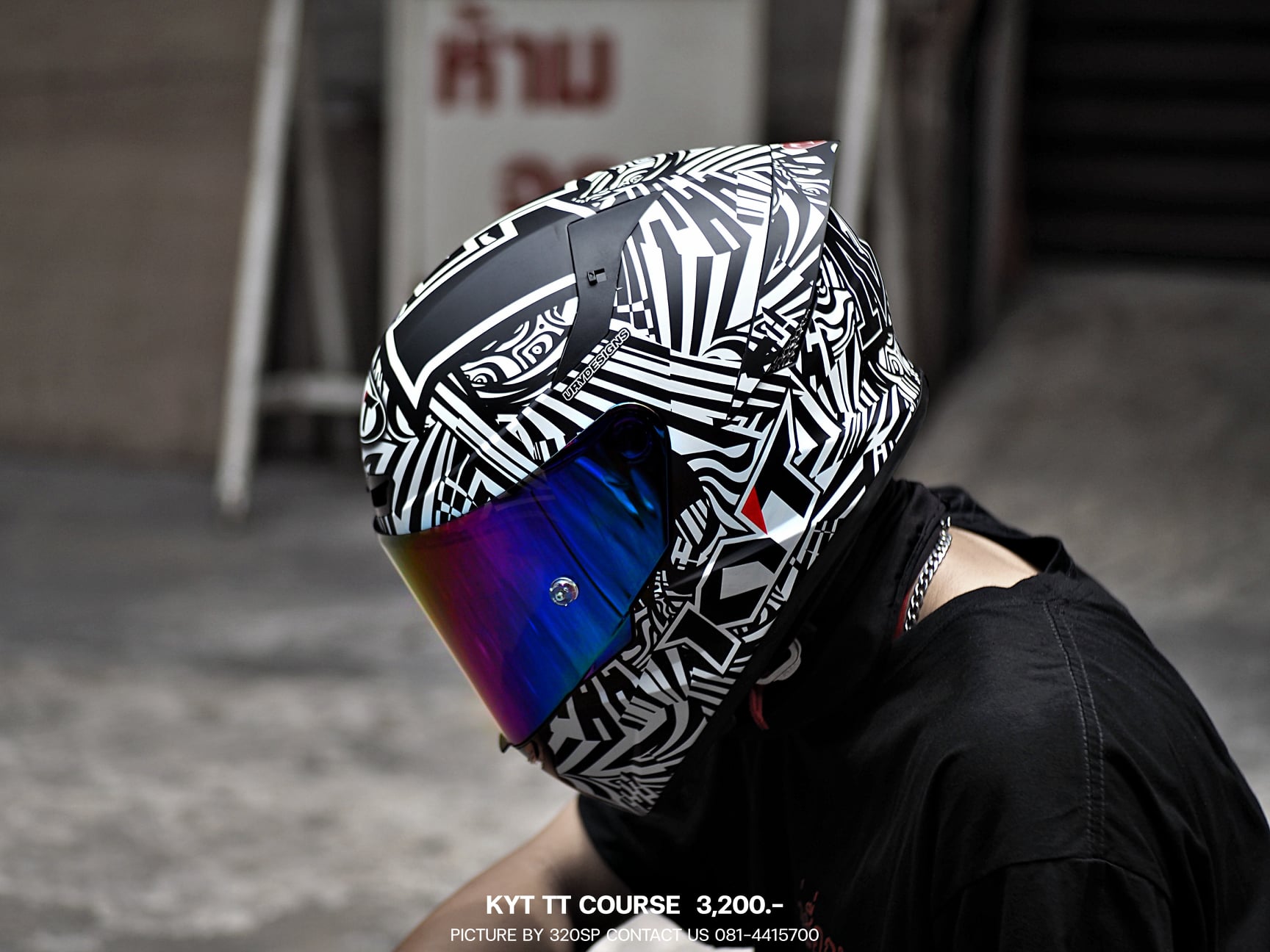 หมวกกันน็อคเต็มใบ KYT TT COURSE Replica EsA Winter test 2020 #17