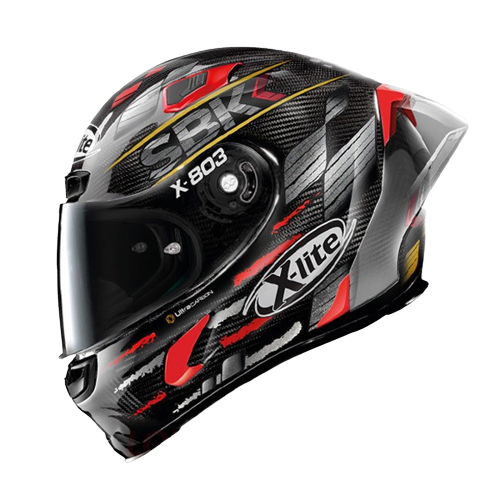 หมวกกันน็อคเต็มใบ X-LITE X-803 RS ULTRA CARBON SBK #32