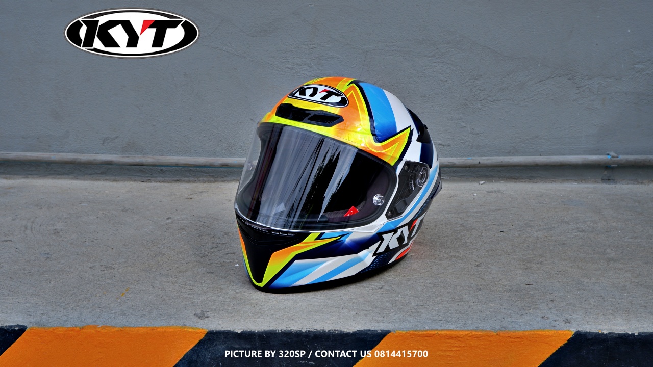 หมวกกันน็อคเต็มใบ KYT TT COURSE REPLICA TATI #23