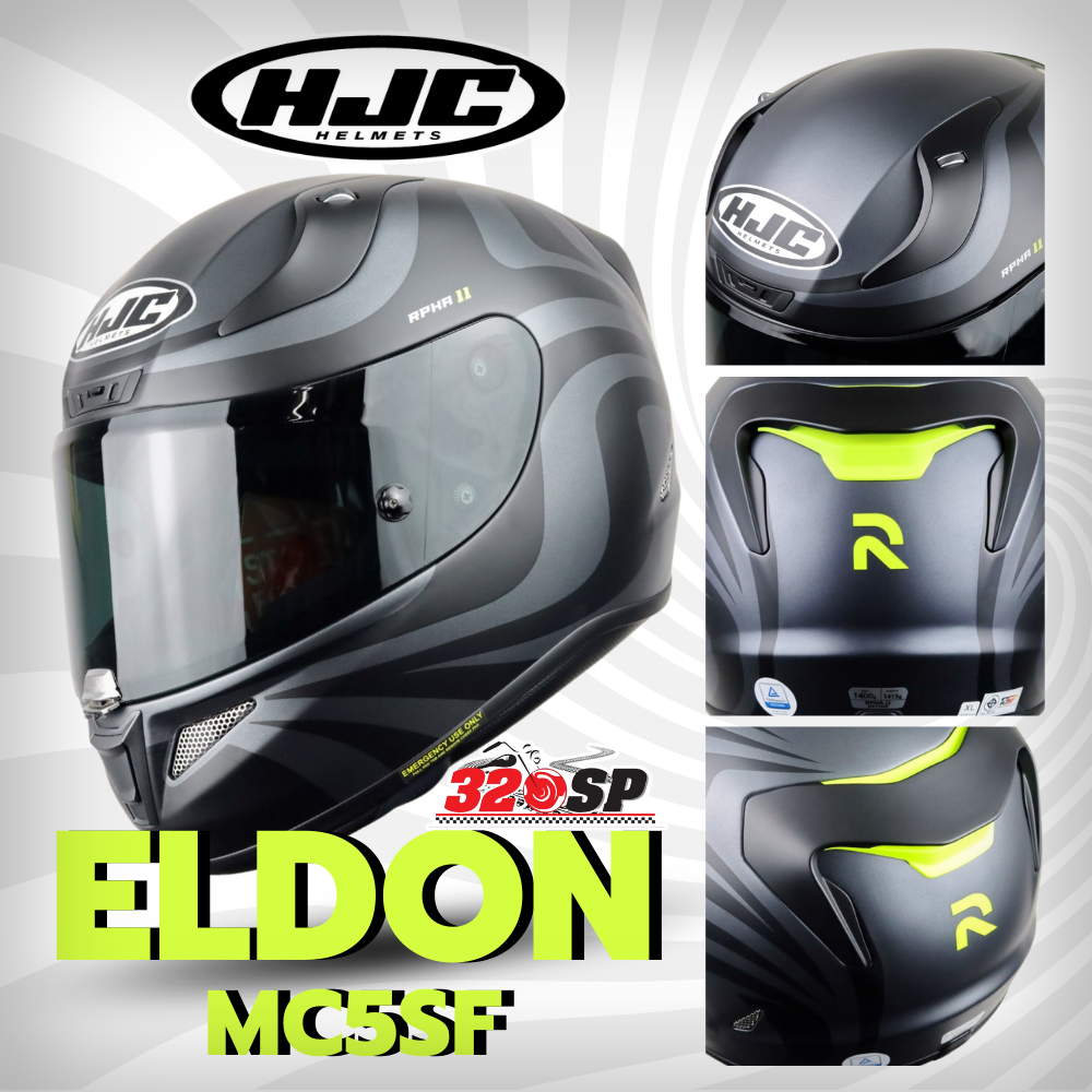 หมวกกันน็อค HJC RPHA11 #33 ELDON MC5SF