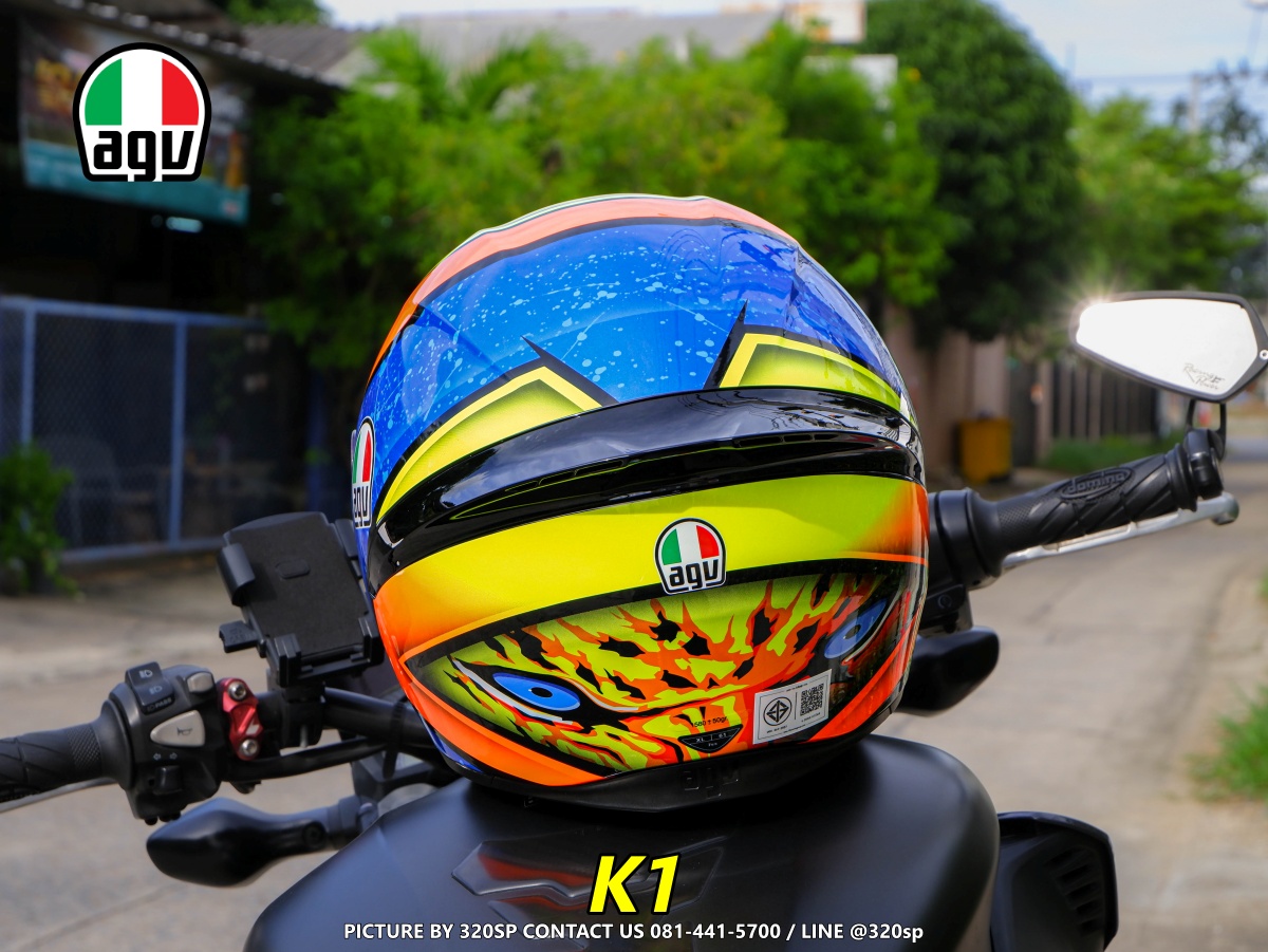 หมวกกันน็อคเต็มใบ AGV K1 #33 IZAN