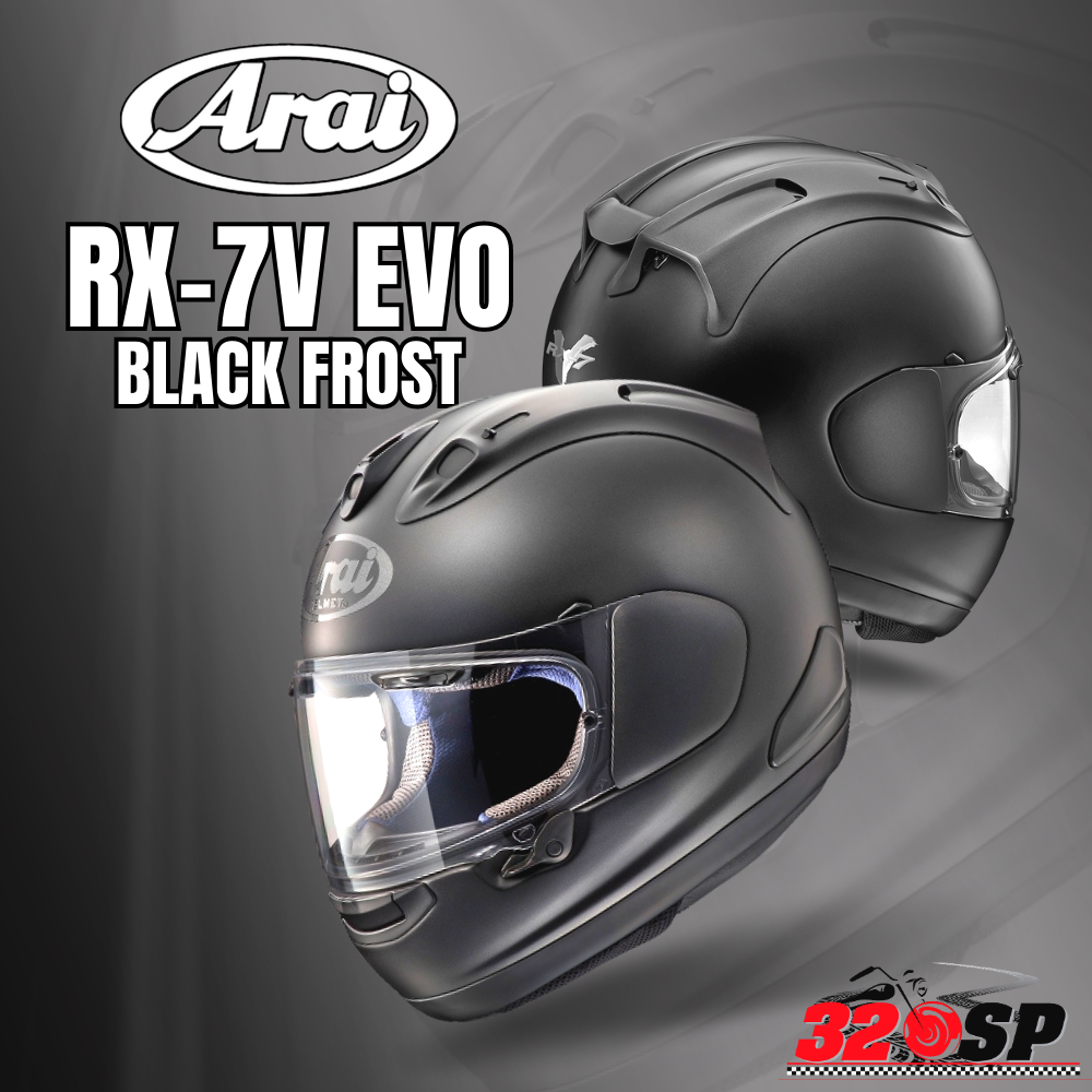 หมวกกันน็อคเต็มใบ ARAI RX-7V EVO #29 BLACK FROST