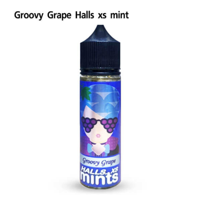 บุหรี่ไฟฟ้า Hall Mint XS 60ml(Groovy Grape)